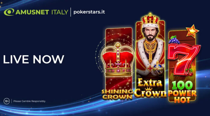 Amusnet amplia la presenza in Italia con il debutto dei suoi giochi su PokerStars
